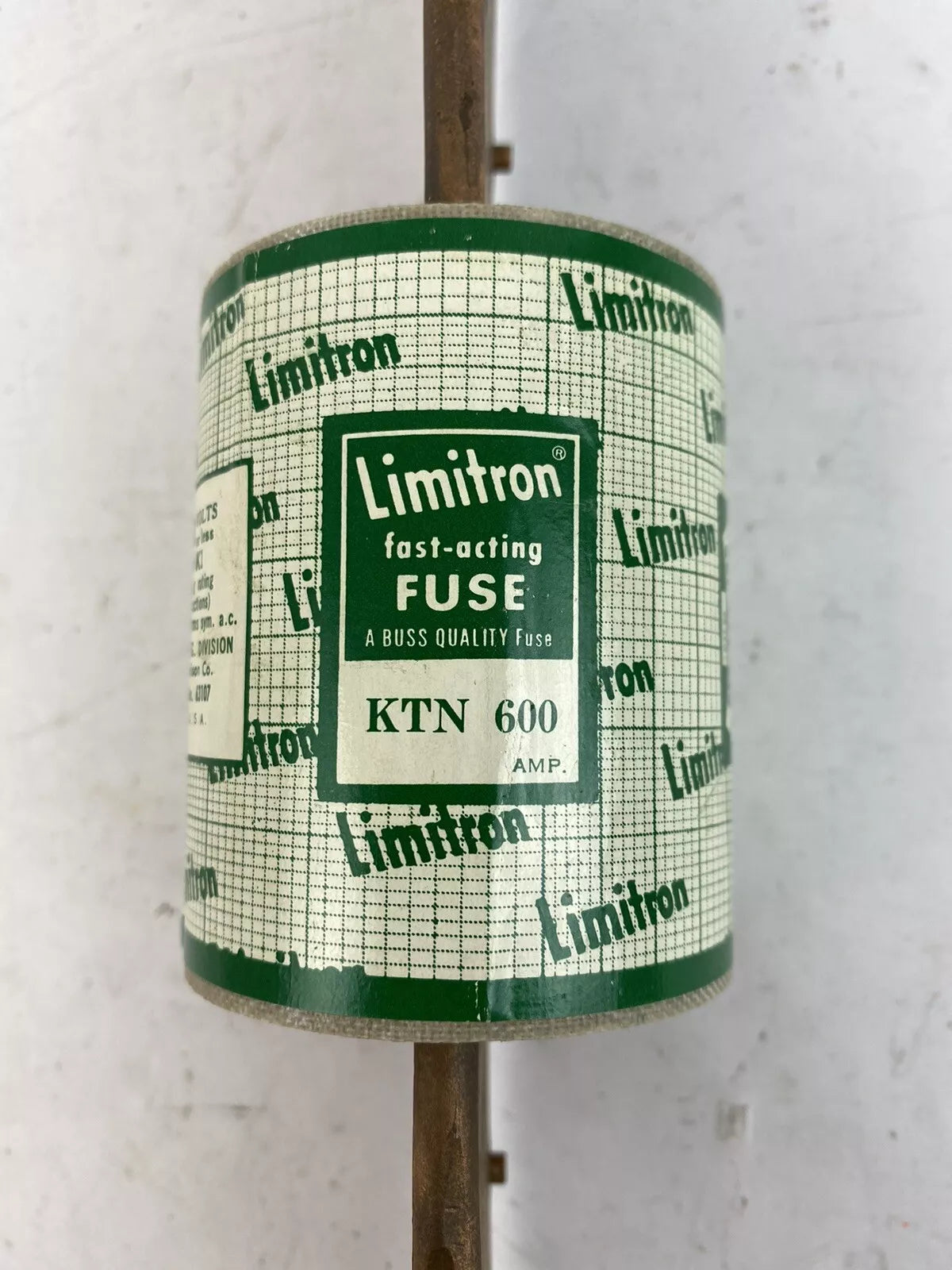 Limitron KTN600 Fast Acting Fuse- Used