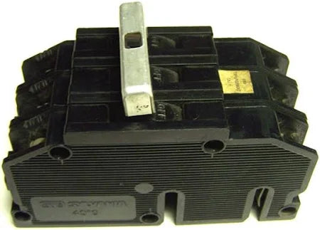 Zinsco 15-Amp 3-Pole Circuit Breaker 15A 3P 240V Type HQB24, Used