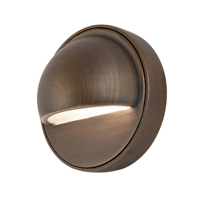 Heavy Duty Premium Brass LED Path Light - Antique Bronze