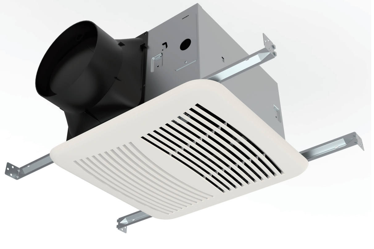 Airzone SE90PH Premium Fan with Humidity Sensor - 90 CFM. 0.7 Sones