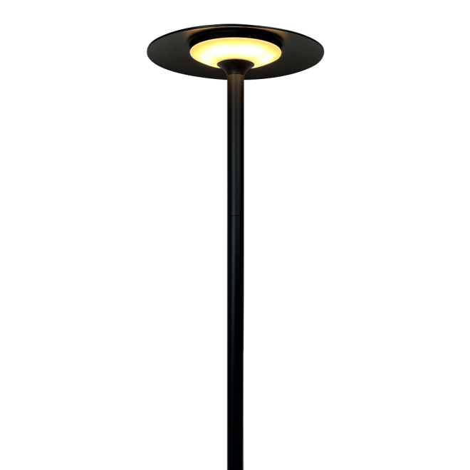 ABBA Lighting CDPA73 Integrated Adjustable Aluminum Path Light, 6W LED, 3000K Warm White, 600 Lumens, 12V AC/DC, IP65 - Black Finish