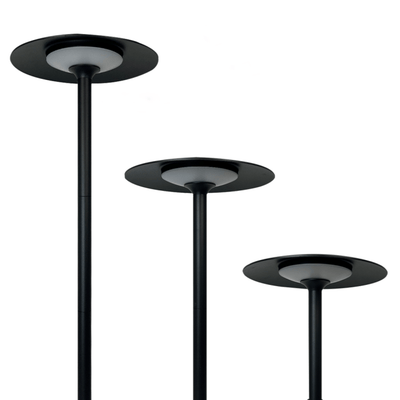 ABBA Lighting CDPA73 Integrated Adjustable Aluminum Path Light, 6W LED, 3000K Warm White, 600 Lumens, 12V AC/DC, IP65 - Black Finish