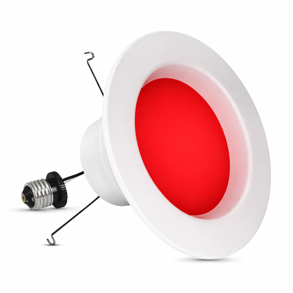 Malibu SkyTile™ 13W 6" Red Light Therapy Wellness Biohacking 5CCT RGBW LED Recessed Downlight