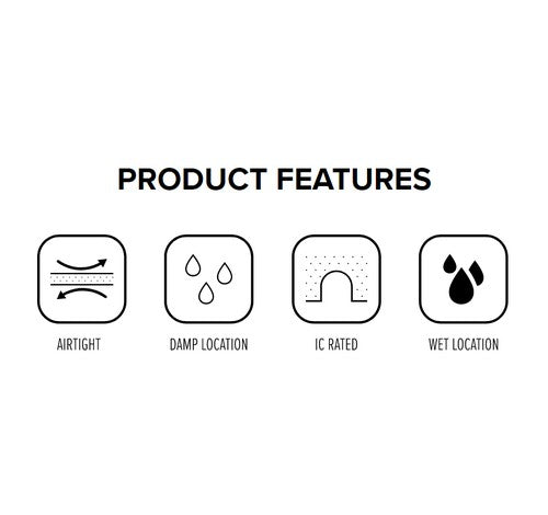 ELCO Lighting EL39LDICA 12W 3" New Construction Housing