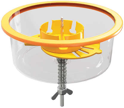 Elco EL4500 4" Trimless Adjustable Hole Saw for Trimless Spackle Frames