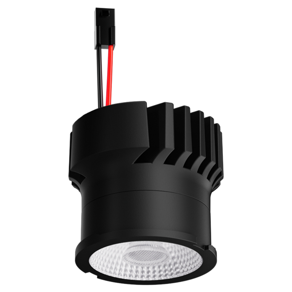 Elco Lighting ELK2430D-W Koto Architectural LED Light Engine, 18.9W, 1950LM, 3000K, Beam Angle 60 - Black Finish