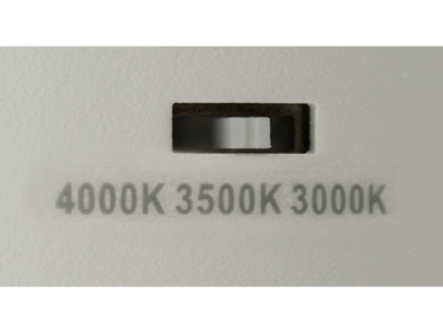 Elco 14W-58W 120V LED Pipe Wall Wash Track Fixture with 3-CCT Switch