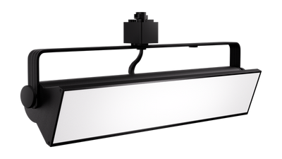 Elco 14W-58W 120V LED Pipe Wall Wash Track Fixture with 3-CCT Switch