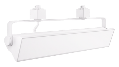 Elco 14W-58W 120V LED Pipe Wall Wash Track Fixture with 3-CCT Switch