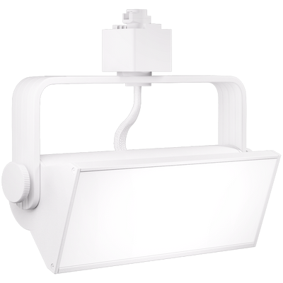 Elco 14W-58W 120V LED Pipe Wall Wash Track Fixture with 3-CCT Switch