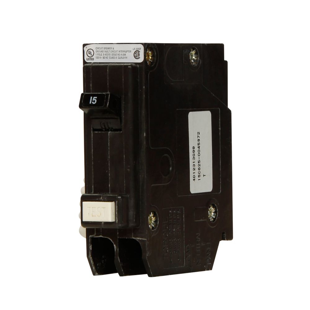 Eaton GFTCB120 20-Amp 1-Pole Ground Fault Circuit Breaker