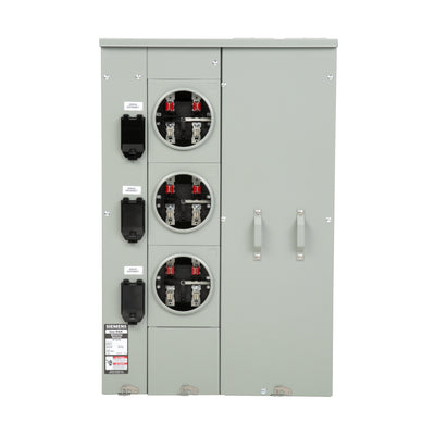 Siemens WEP3311 Uni-PAK 3-Gang 300A Ring-Type Metering | Multi-Family, EUSERC Compliant, 1PH 120/240V