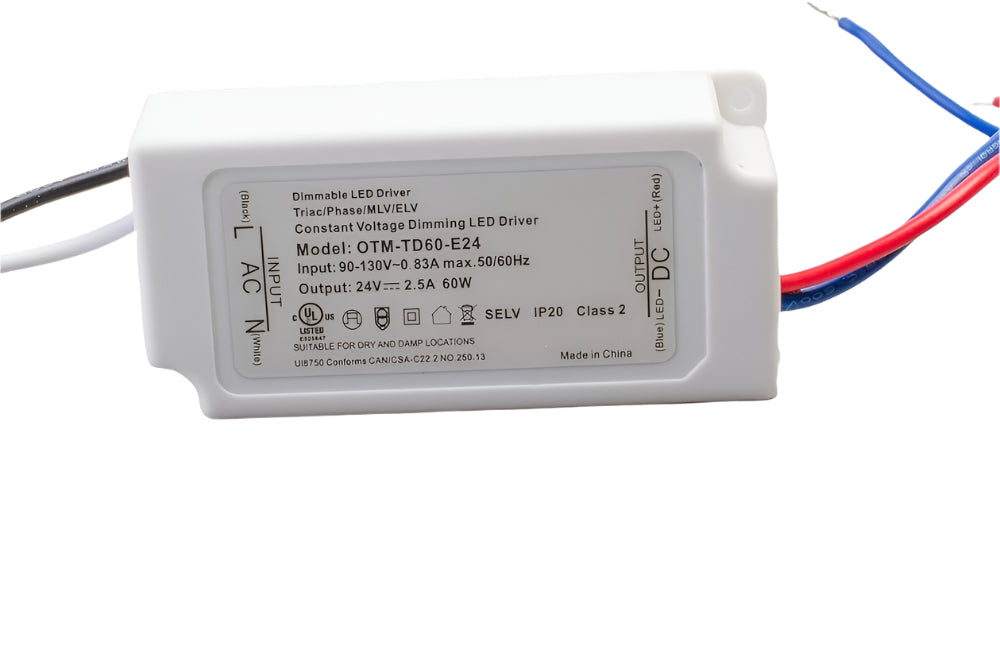 Malibu MT-60W-24V 24V 60W TRIAC Dimmable LED Driver