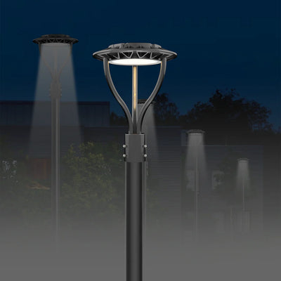 Malibu Stardust™ 150W Wattage & 3-CCT Selectable LED Post Top Light (2-pack)