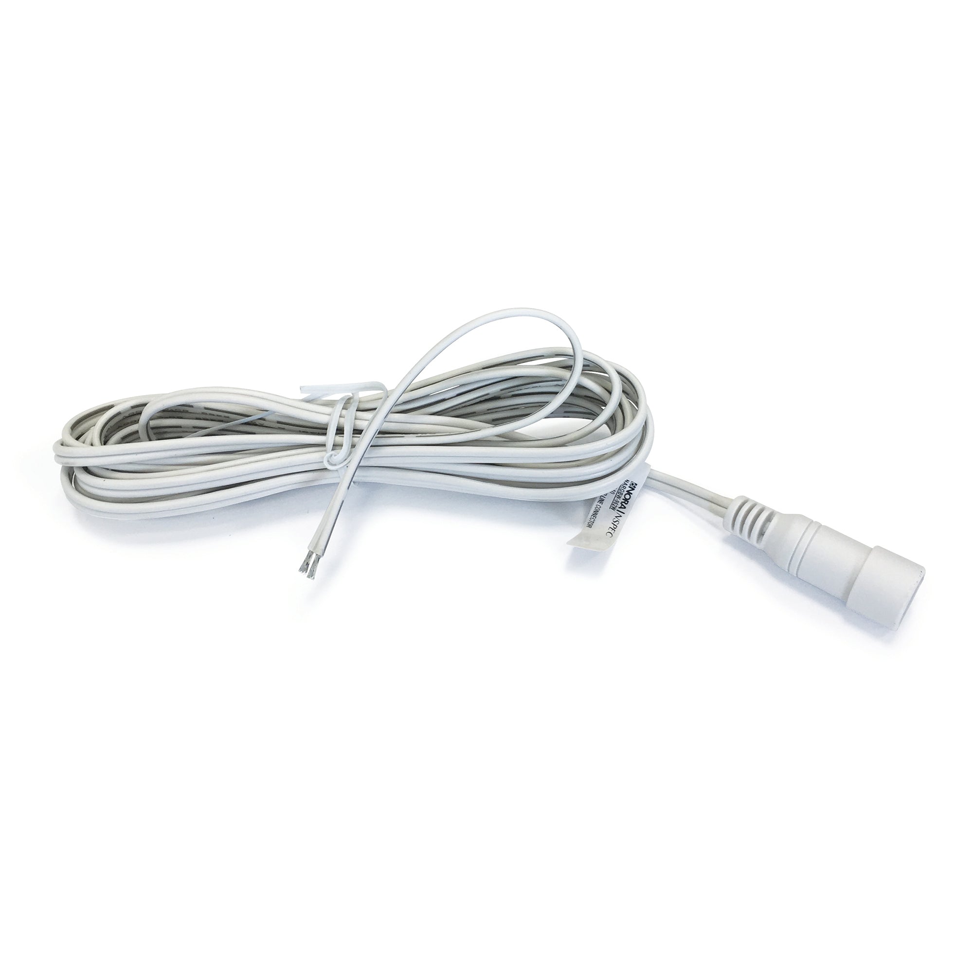 Nora Lighting NARGB-762W 10' Controller Power Line Connector For RGB Controller - White