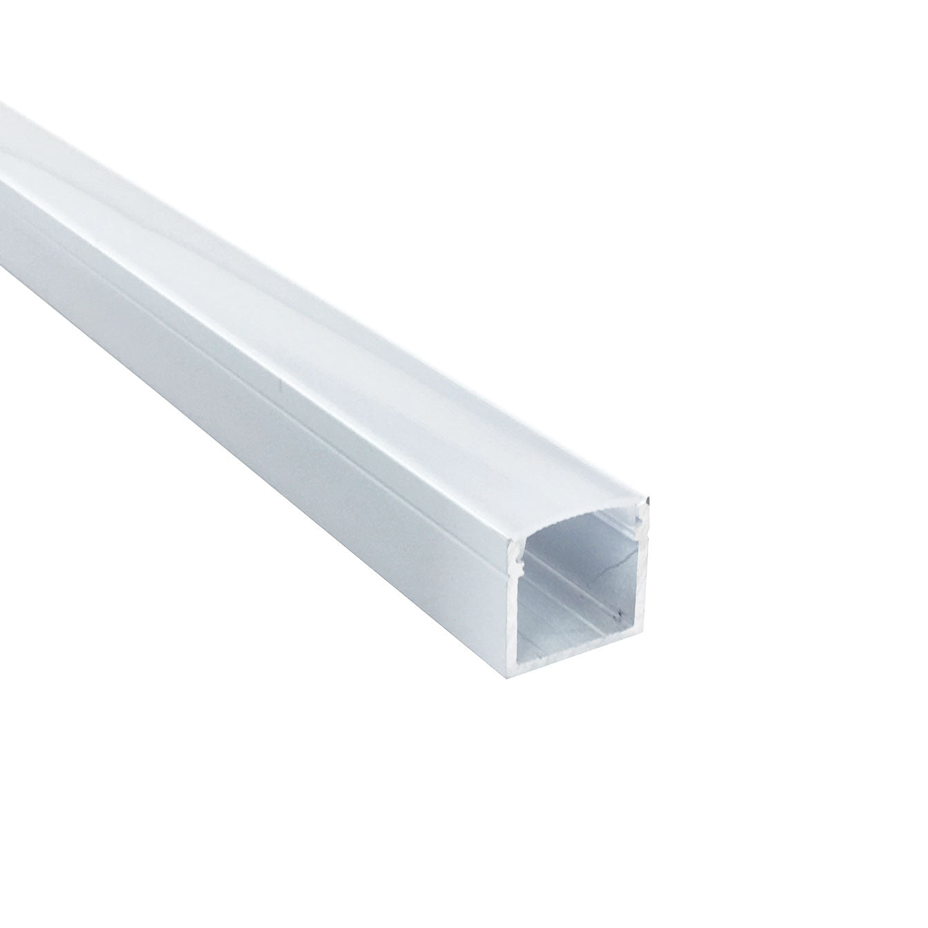 Nora Lighting NATL-CIP26W 4-ft Deep Channel (Plastic Diffuser, End Caps & NUTP13 3M Adhesive Mounting Tape Included) - White