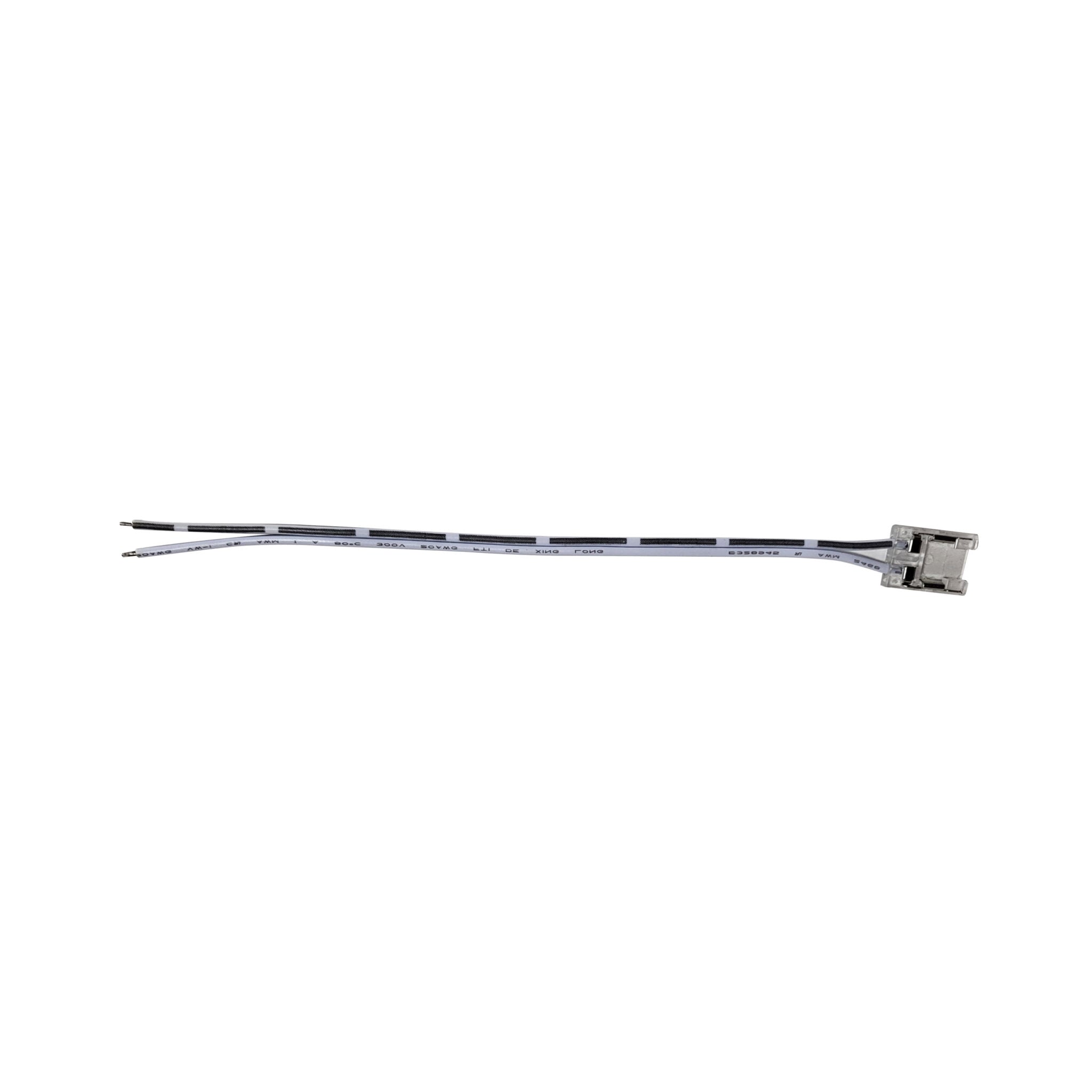 Nora Lighting NATLCB-708-L 12" Power Cord, Left Polarity, for COB LED Tape Light