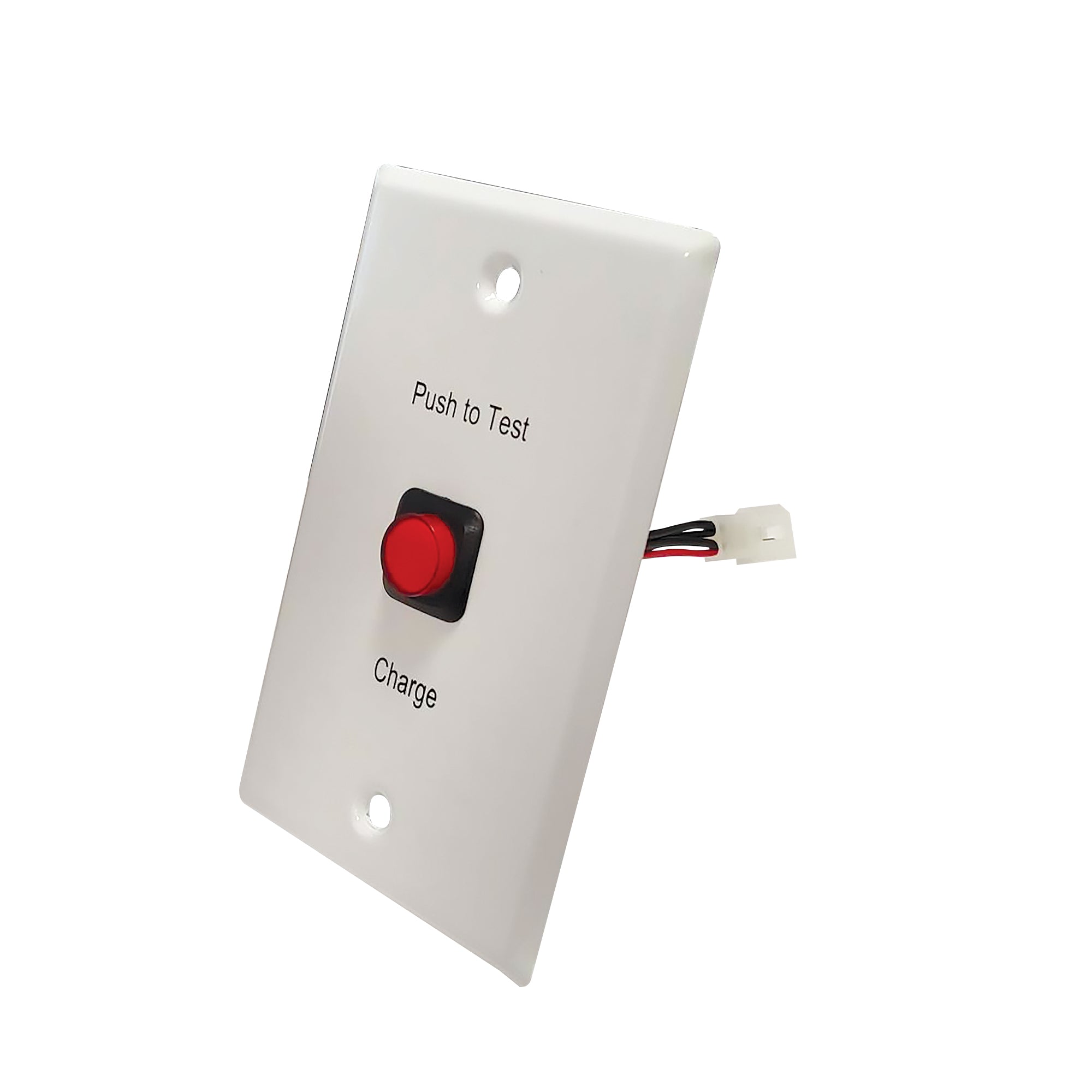 Nora Lighting NEPKA-07LEDFPTS Replacement Face Plate and Test Switch For NEPK-07LEDUNV - White