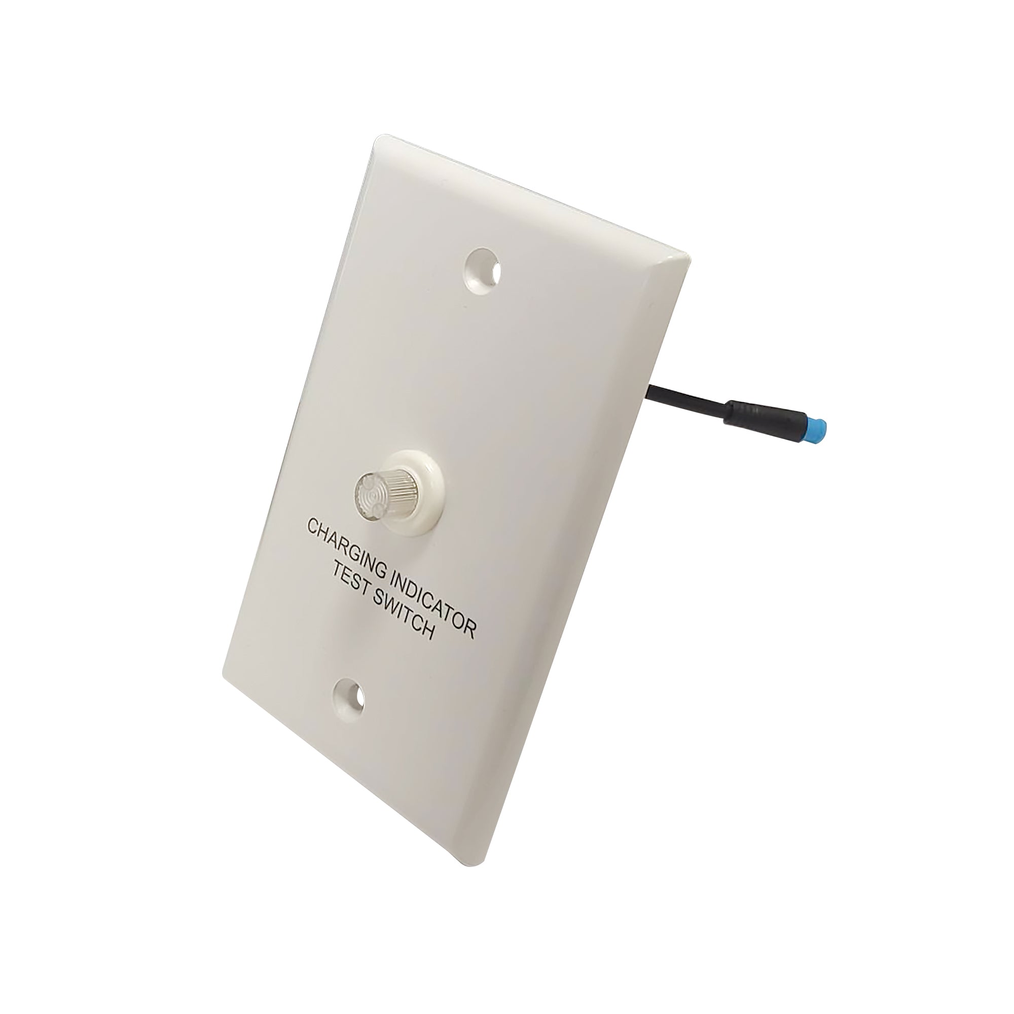 Nora Lighting NEPKA-20LEDFPTS Replacement Face Plate and Test Switch For NEPK-20LEDUNV - White