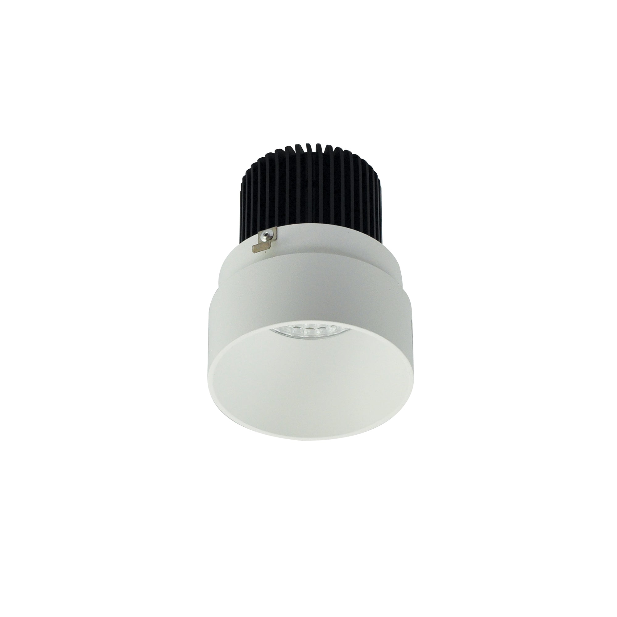 Nora Lighting NIO-2RTLNDCCDXMPW 2" Iolite LED Round Trimless Downlight, 800lm / 14W, Comfort Dim  - Matte Powder White