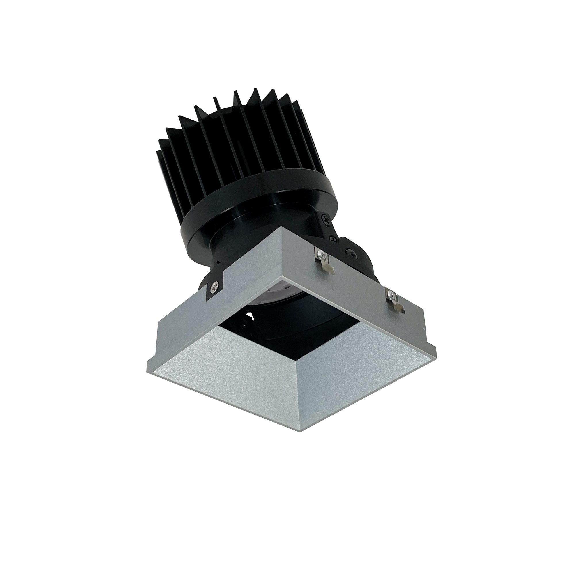 Nora Lighting NIO-4PSTLA30XHZ/HL 4" Iolite PLUS Square Trimless Adjustable, 1500lm/2000lm (varies by housing), 3000K  - Haze