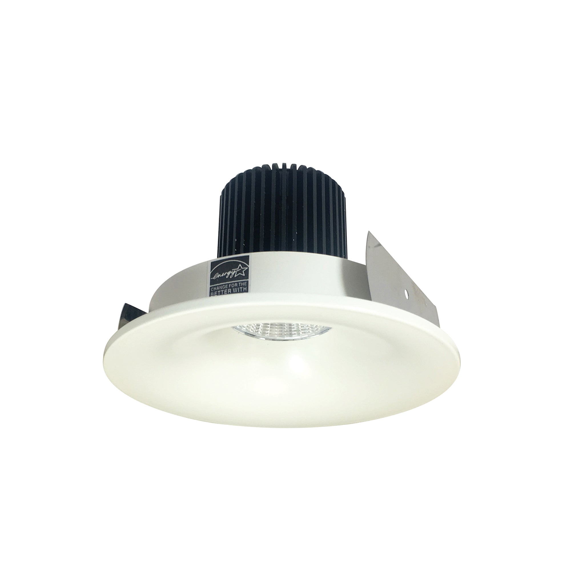 Nora Lighting NIO-4RNB35XWW/10 4" Iolite LED Round Bullnose, 1000lm / 14W, 3500K - White