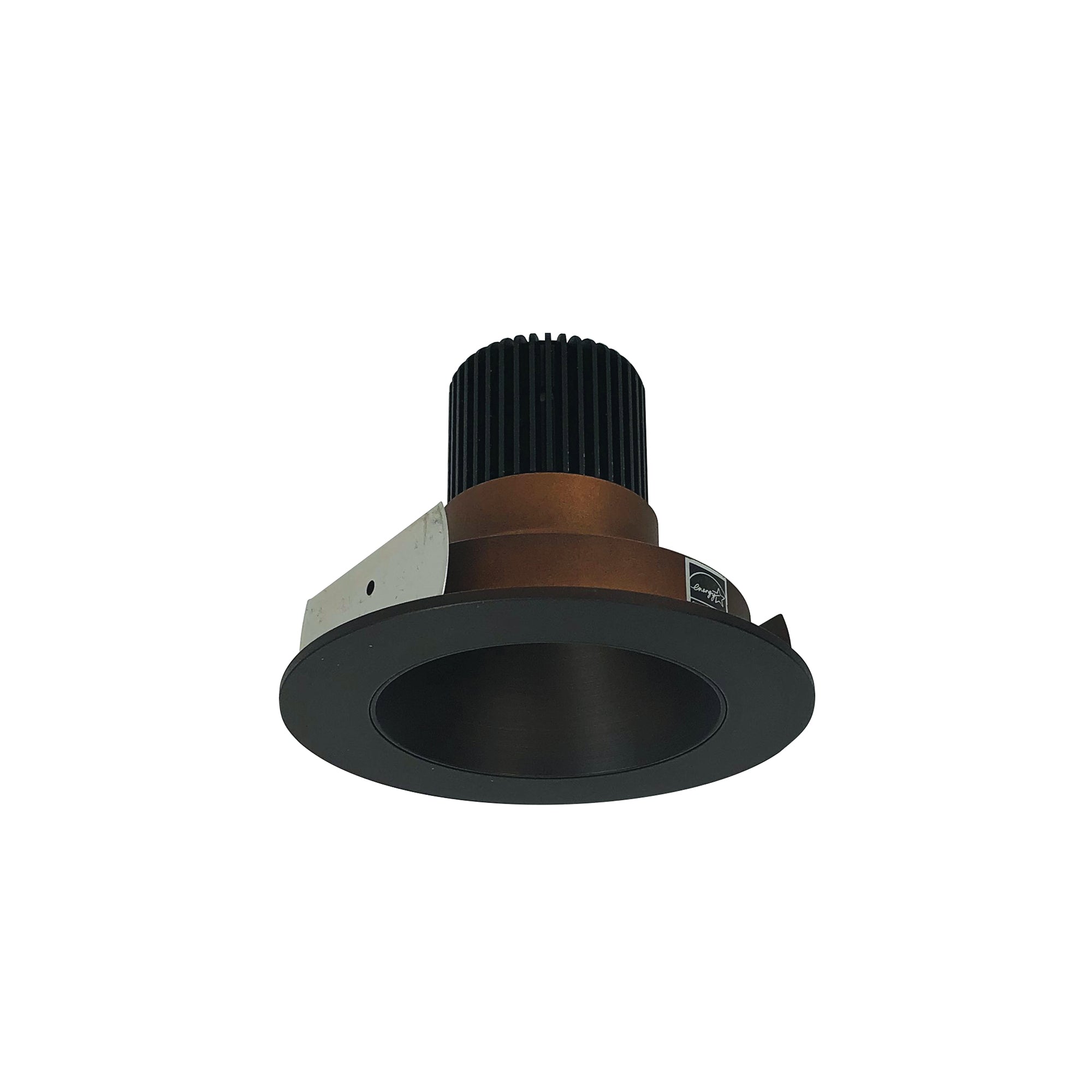 Nora Lighting NIO-4RNDC50XBZ 4" Iolite LED Round Reflector, 800lm / 14W, 5000K - Bronze Reflector / Bronze Flange