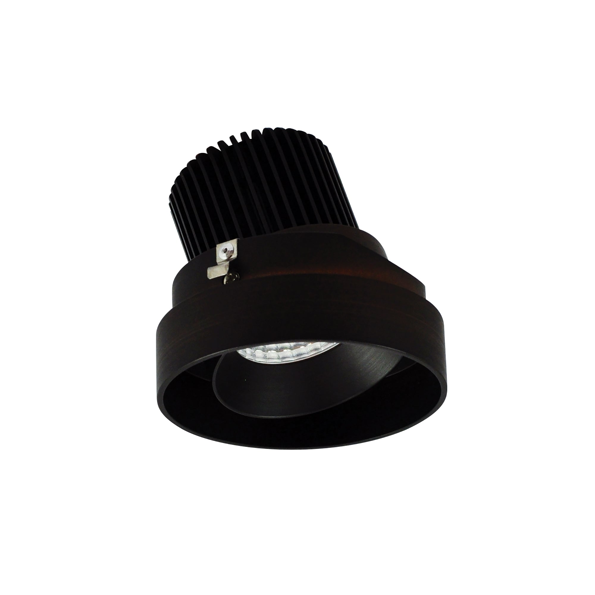 Nora Lighting NIO-4RTLA50XBZ 4" Iolite LED Round Trimless Adjustable, 800lm / 14W, 5000K - Bronze Adjustable / Bronze Reflector