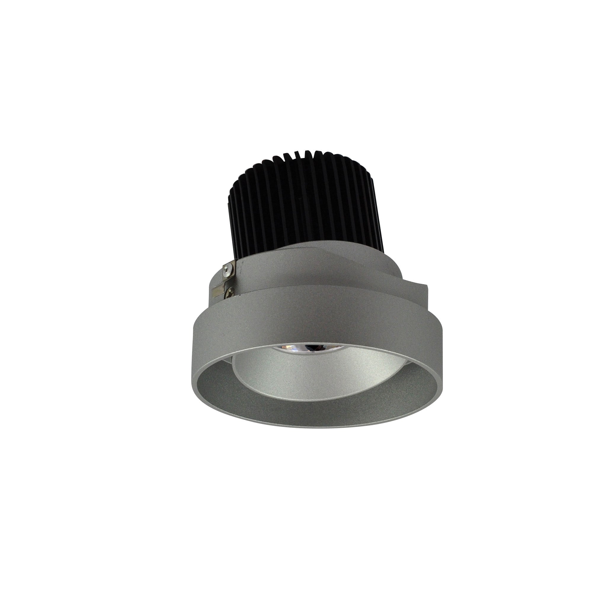 Nora Lighting NIO-4RTLA30QHZ 4" Iolite LED Round Trimless Adjustable, 10-Degree Optic, 800lm / 12W, 3000K - Haze Adjustable / Haze Reflector