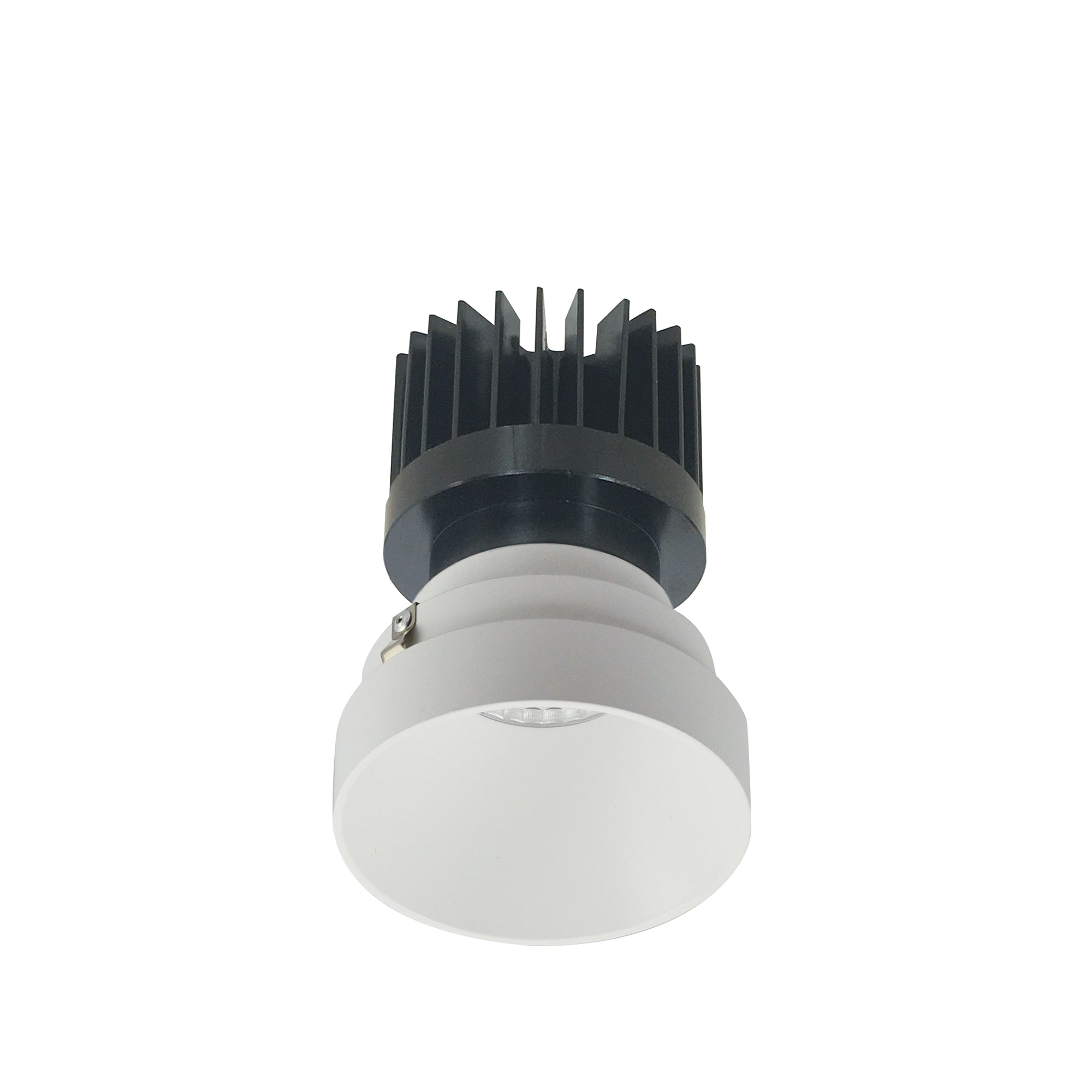 Nora Lighting NIO-4RTLNDC40XMPW/HL 4" Iolite LED Round Trimless Downlight, 1500lm/2000lm/2500lm (varies by housing), 4000K  - Matte Powder White