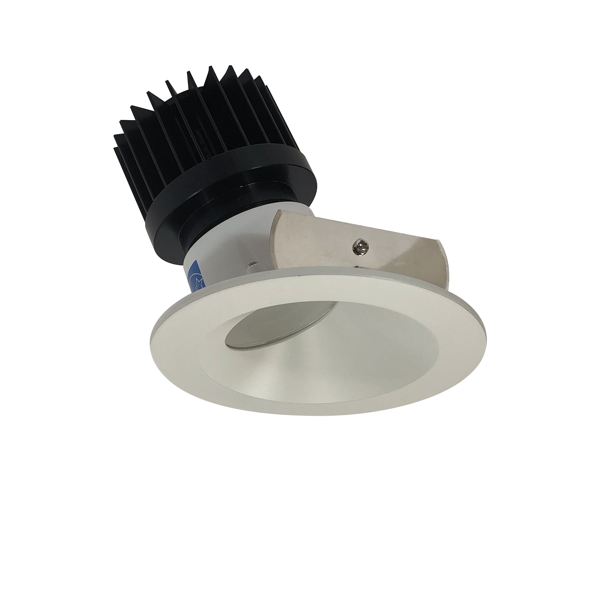 Nora Lighting NIO-4RW30XWW/HL 4" Iolite LED Round Wall Wash, 1500lm/2000lm (varies by housing), 3000K - White Reflector / White Flange