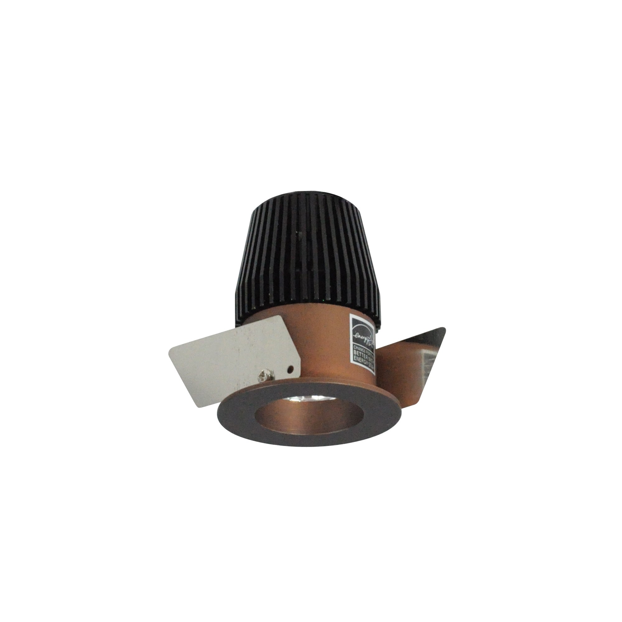 Nora Lighting NIO-1RNG35XBZ 1" Iolite LED NTF Round Reflector, 600lm, 3500K - Bronze Reflector / Bronze Flange