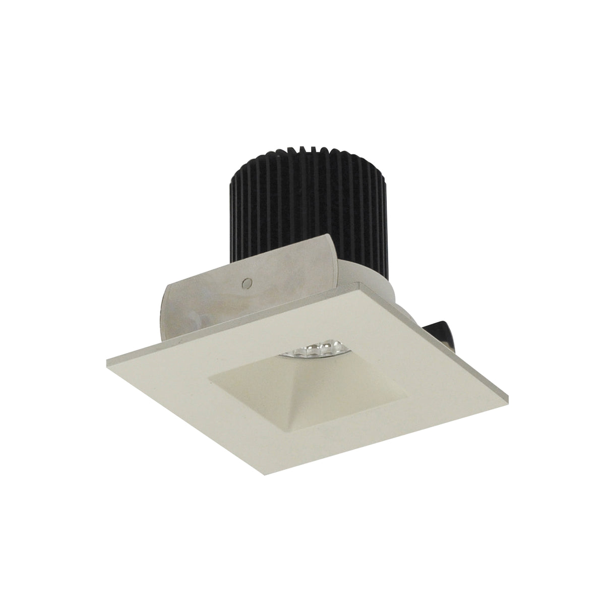 Nora Lighting NIOB-2SNDSQ50XWW 2" Iolite LED Square Reflector with Square Aperture, 800lm / 14W, 5000K - Warm White Reflector / Warm White Flange