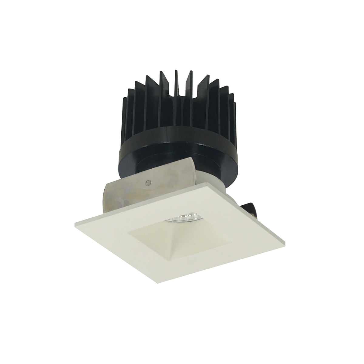 Nora Lighting NIOB-2SNDSQ35XWW/HL 2" Iolite LED Square Reflector with Square Aperture, 1500lm/2000lm/2500lm (varies by housing), 3500K - Warm White Reflector / Warm White Flange