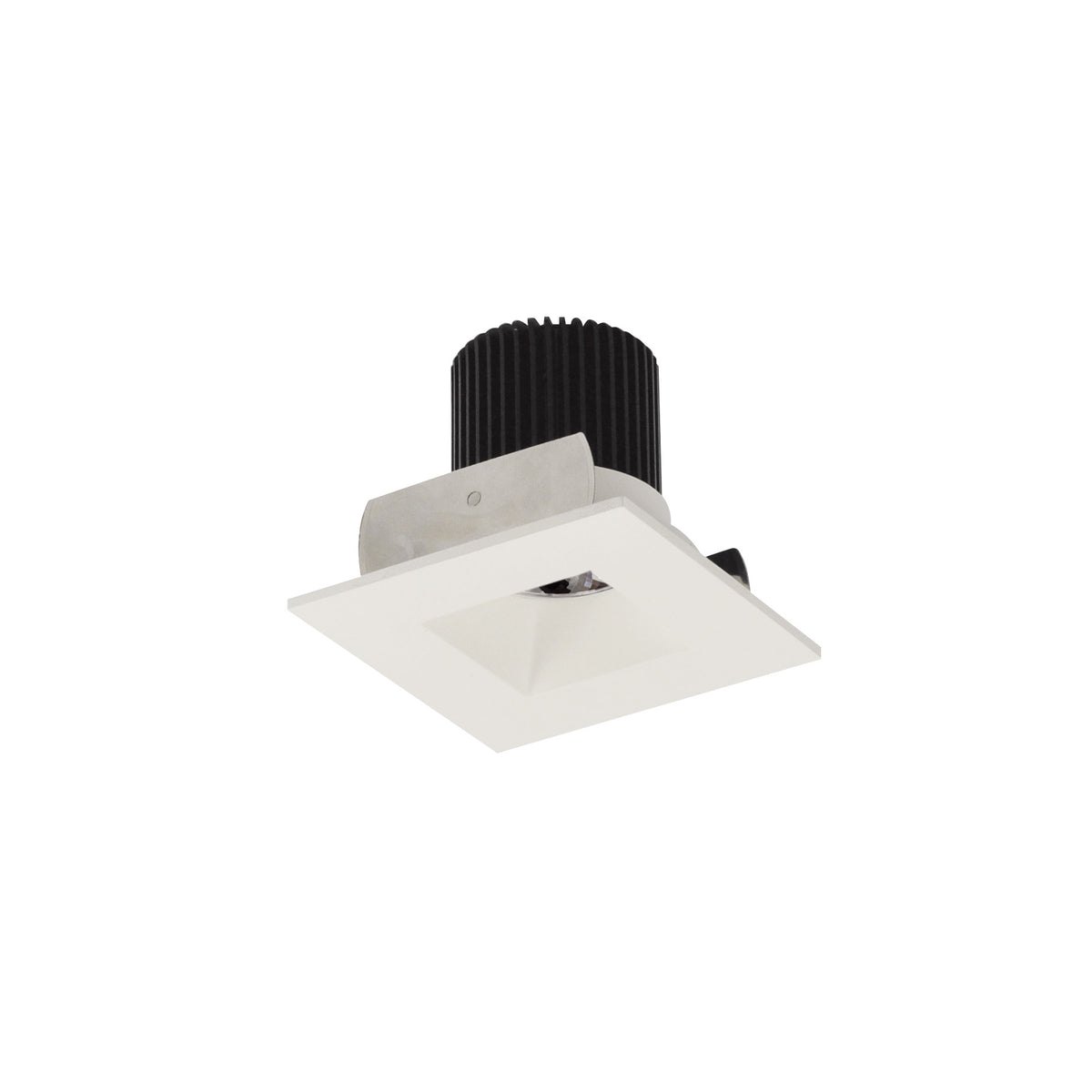 Nora Lighting NIOB-2SNDSQ40QWW 2" Iolite LED Square Reflector with Square Aperture, 10-Degree Optic, 800lm / 12W, 4000K - Warm White Reflector / Warm White Flange