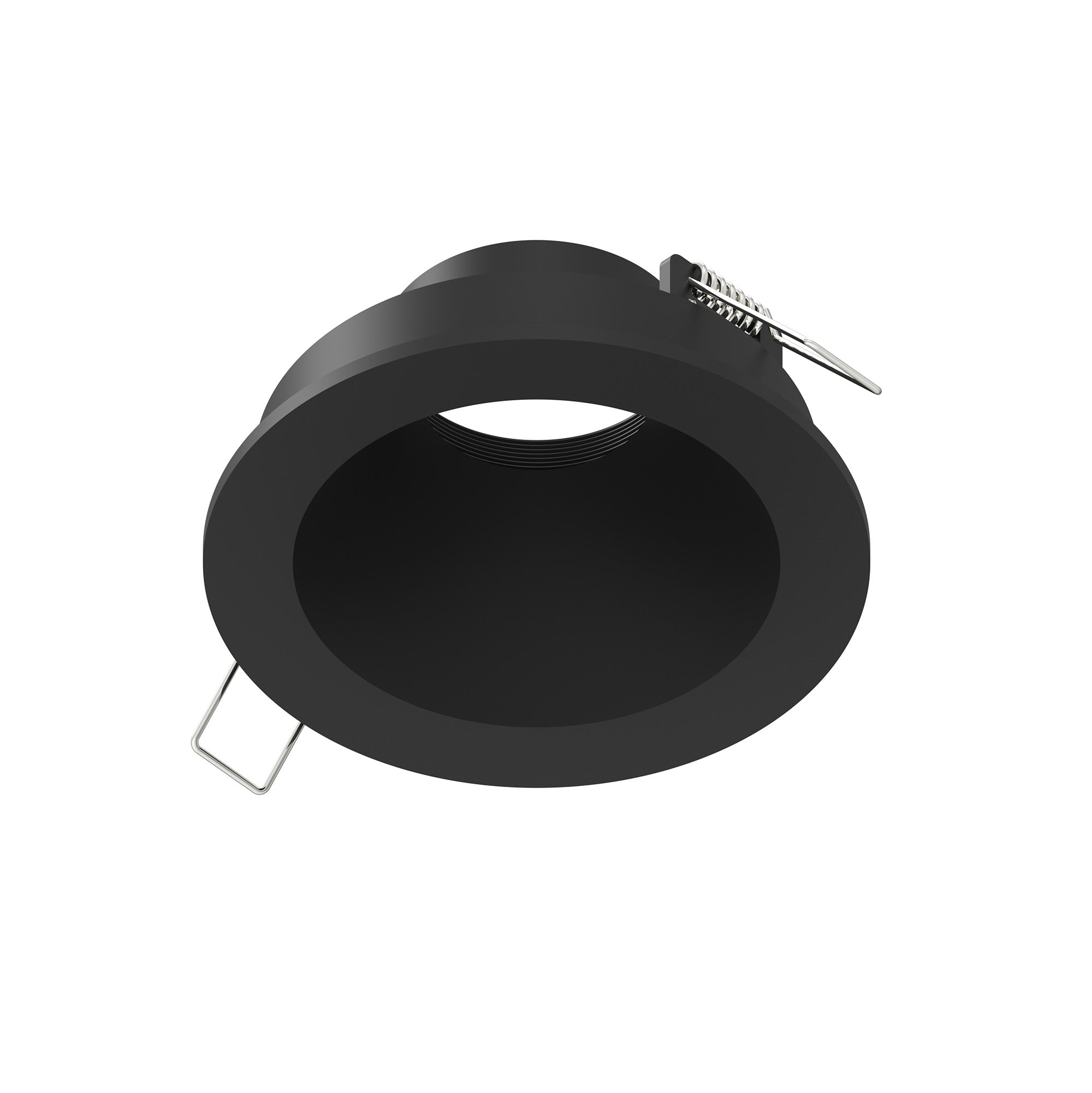 Nora Lighting NIOC-4RNDCBB 4" Iolite Can-less Round Downlight Trim - Black finish