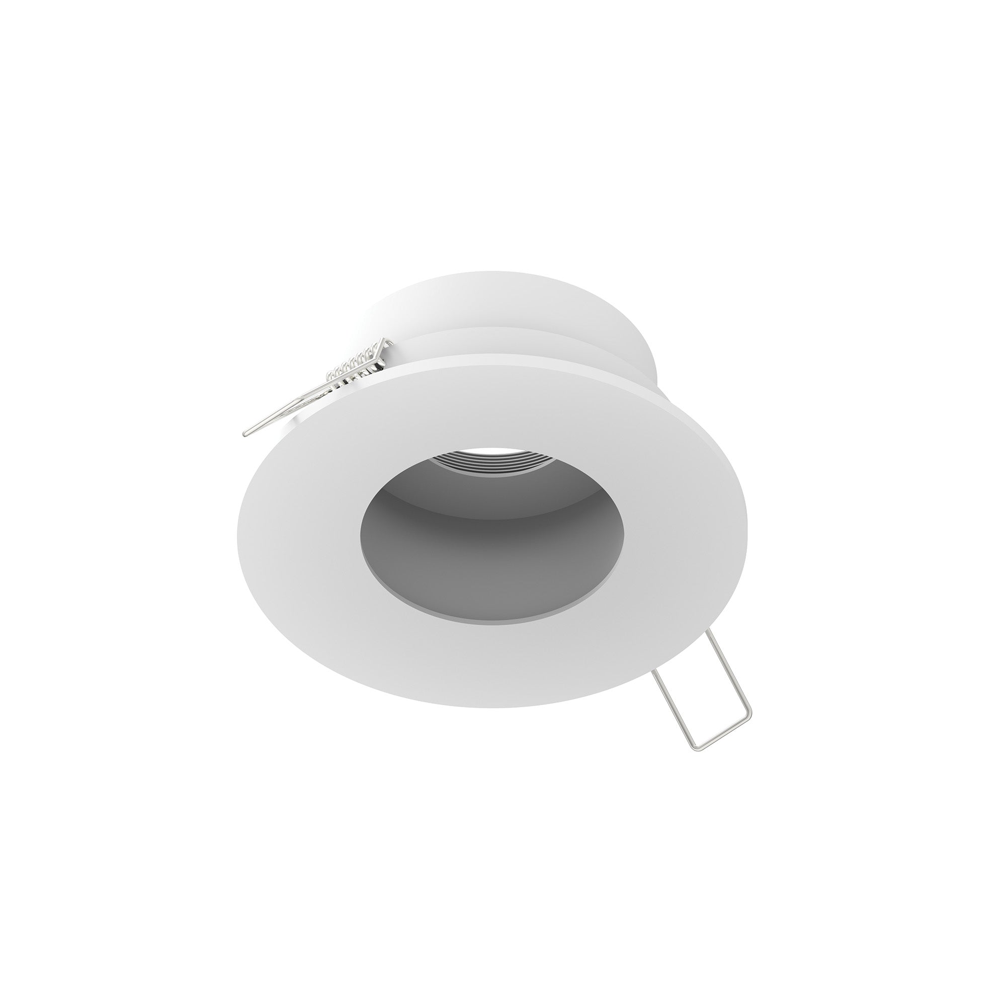 Nora Lighting NIOC-4RPHMPW 4" Iolite Can-less Round Pinhole Trim - Bright White finish