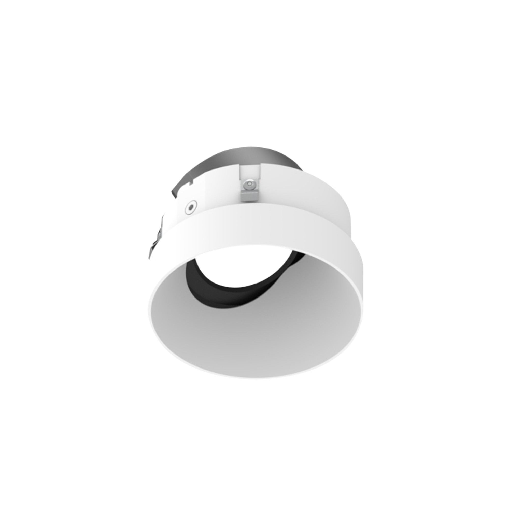 Nora Lighting NIOC-4RTLSLAMPW 4" Iolite Can-less Round Trimless Adjustable Slot - Bright White finish