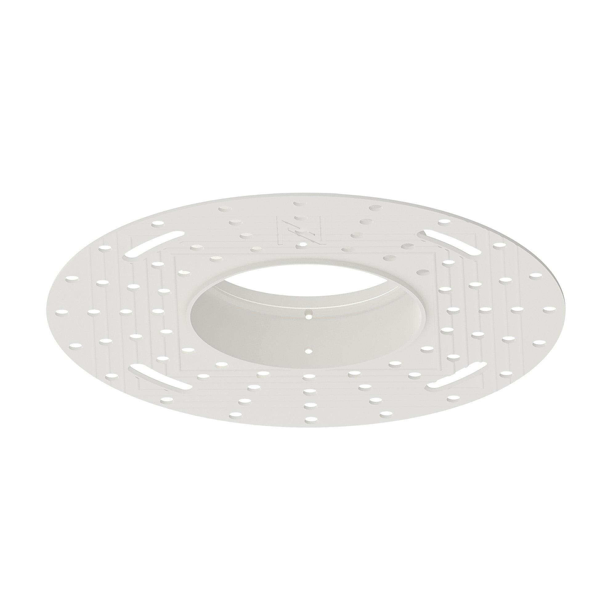 Nora Lighting NIOC-TLMR-4R Round Trimless Mud Ring for 4" Iolite Can-less Trimless