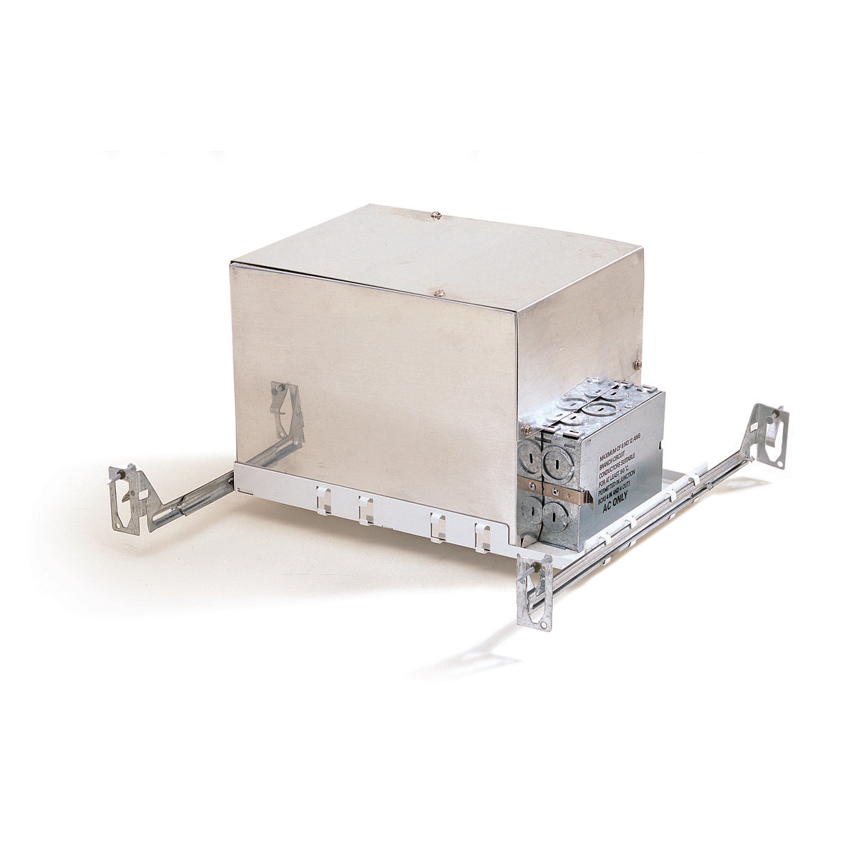Nora Lighting NLIC-401QSAT/10 4" IC AT Low Voltage Housing, 120V/12V Mag. Transformer, Max 10W