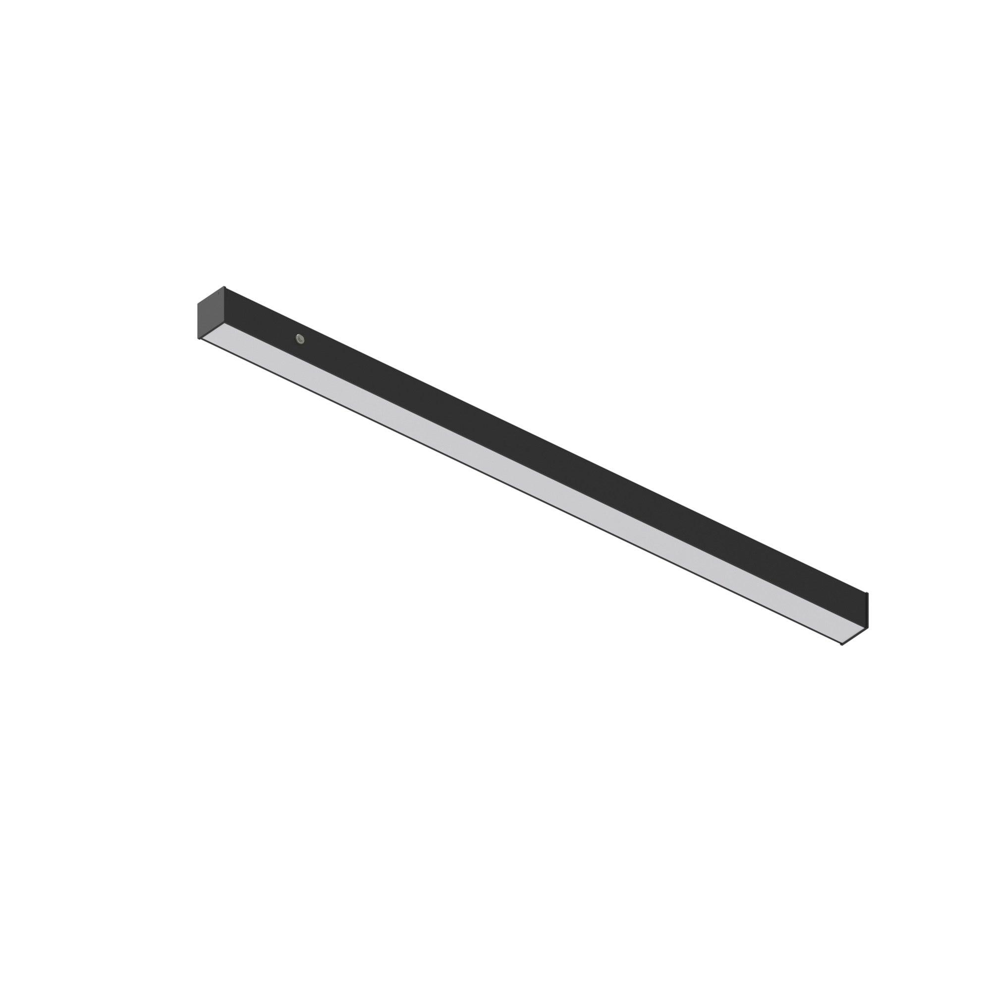 Nora Lighting NLINSW-4334B/EM 4' L-Line LED Direct Linear w/ Selectable Wattage, CCT, & Integral Emergency - Black Finish