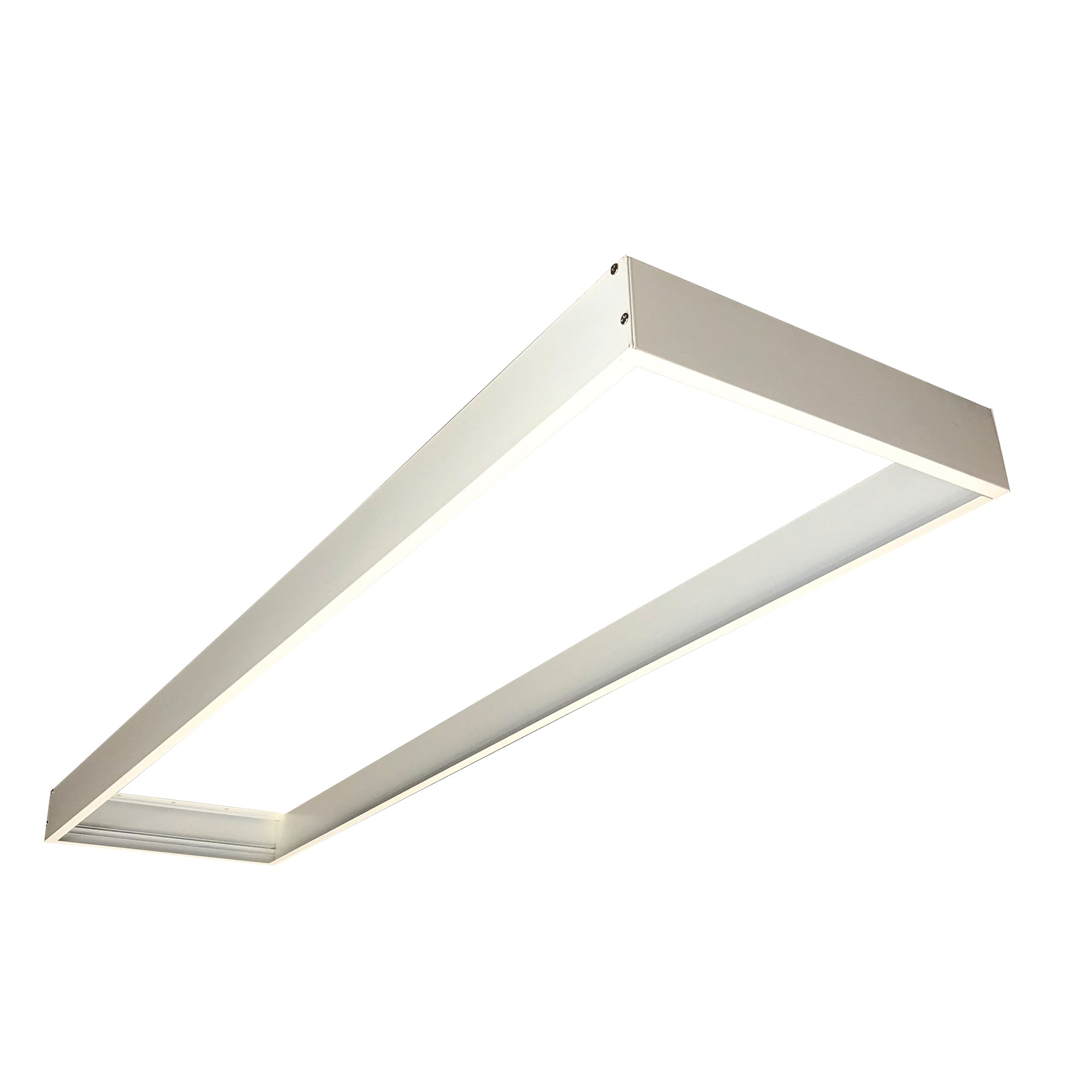Nora Lighting NPDBL-14DFK/W Surface Mounting Frame for 1'x4' LED Backlit Panels | NPDBL-14DFK/W