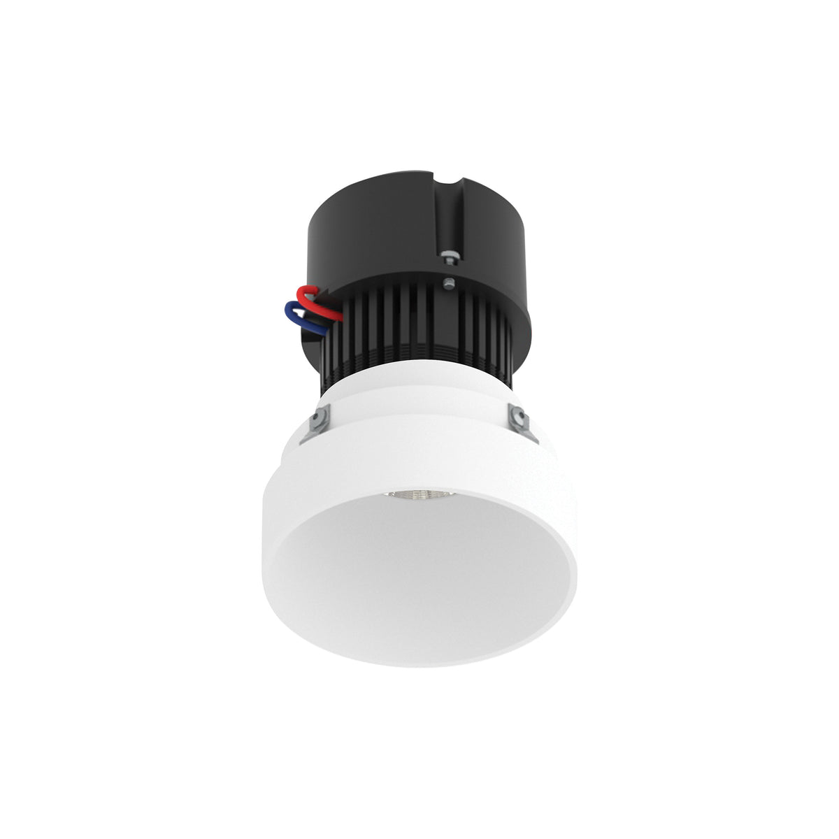 Nora Lighting NPR-4RTLNDC35XWW 4" Pearl 120V LED Round Trimless Retrofit Downlight, 1150lm / 10W, 3500K - Warm White Finish