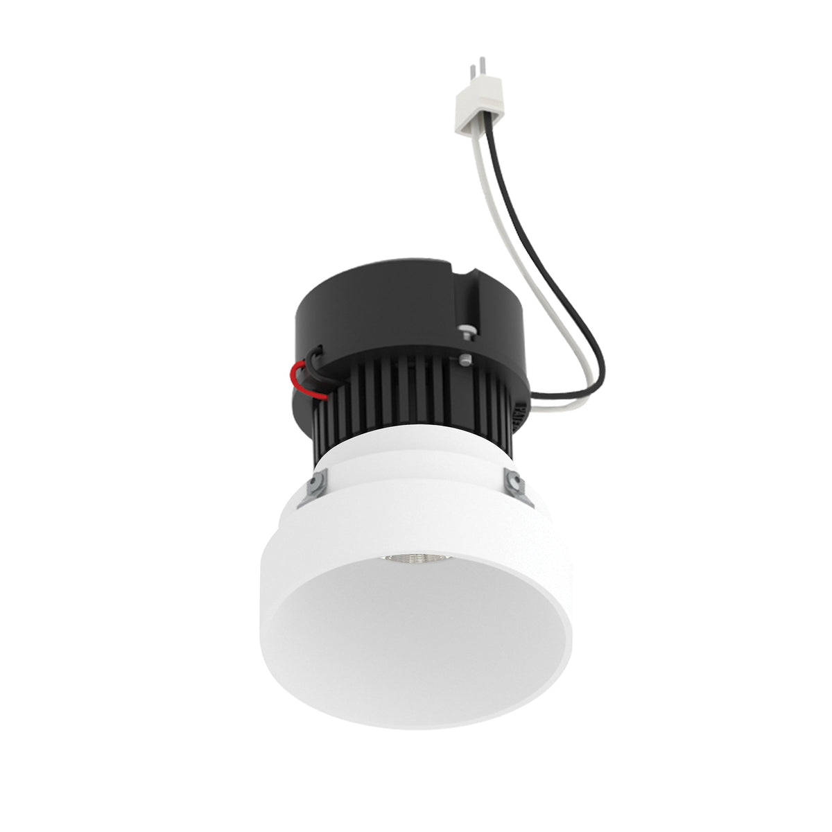 Nora Lighting NPRLV-4RTLNDC40XWW 4" Pearl 12V LED Round Trimless Retrofit Downlight, 1150lm / 10W, 4000K - Warm White Finish