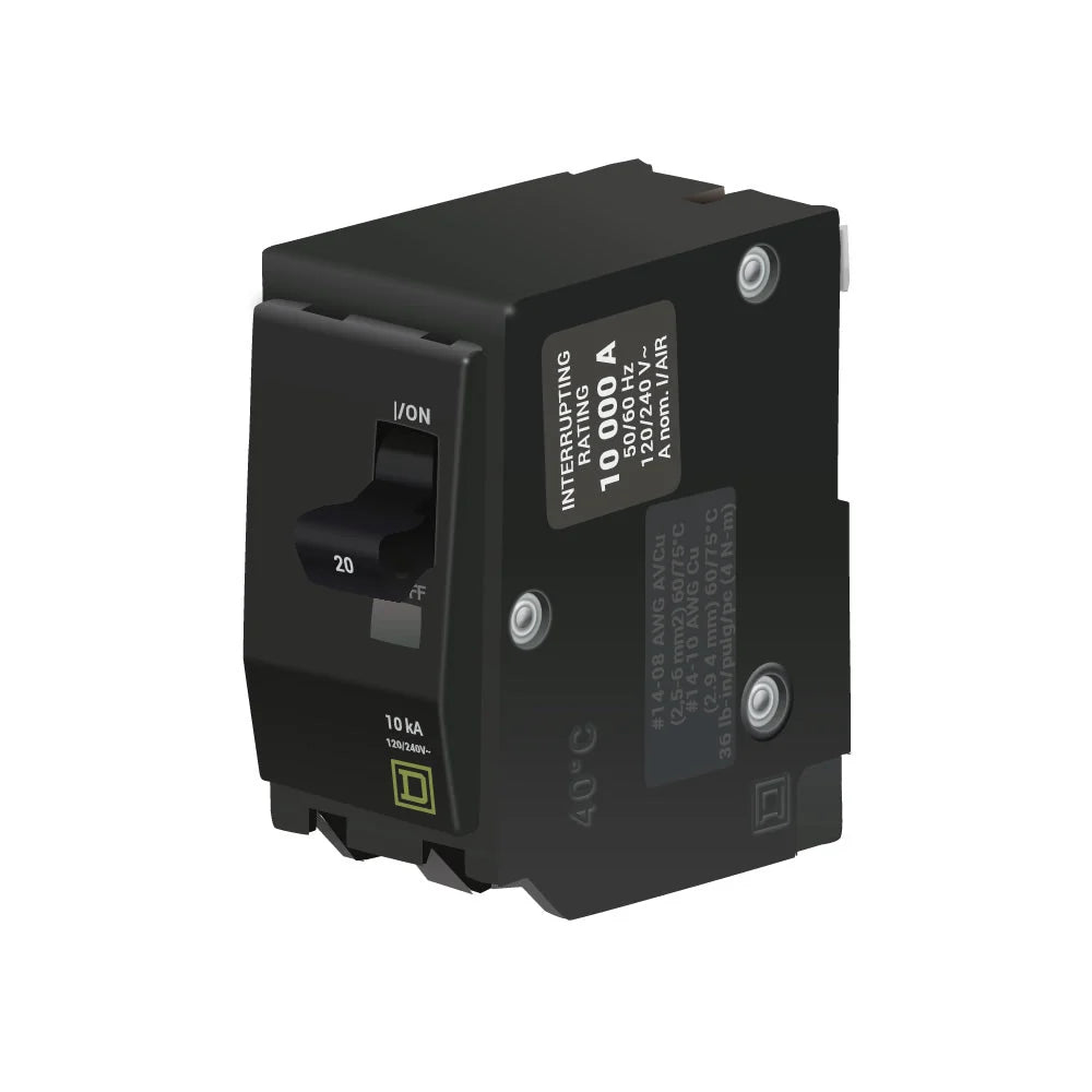 Square D QO215 15-Amp 2-Pole Type QO Circuit Breaker