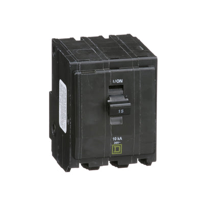 (USED) Square D QO315 3-Pole 15-Amp Circuit Breaker