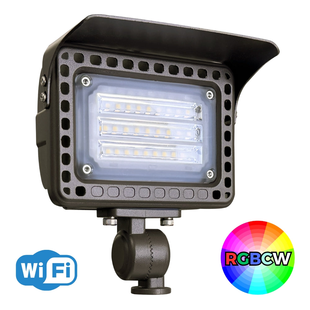 ABBA FLA-20-RGBCW 12V 20W RGBCW Smart LED Flood Light