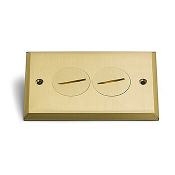 Lew Electric RRP-2-SPB Screw Plate for 1101-pb Brass