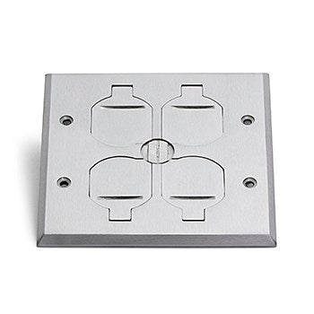 Lew Electric RRP-4-FPA Aluminum Flip Plate for Pb2