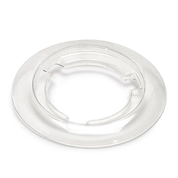 Lew Electric SCF-1-CP Clear Plastic Flange for 4 Covers